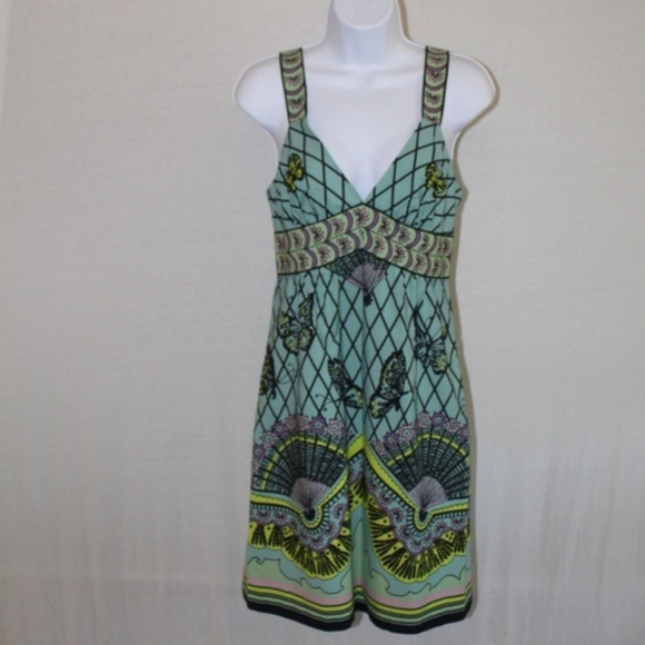 Tibi Empire Waist 100% Cotton summer Dress Size 6 - Picture 1 of 7